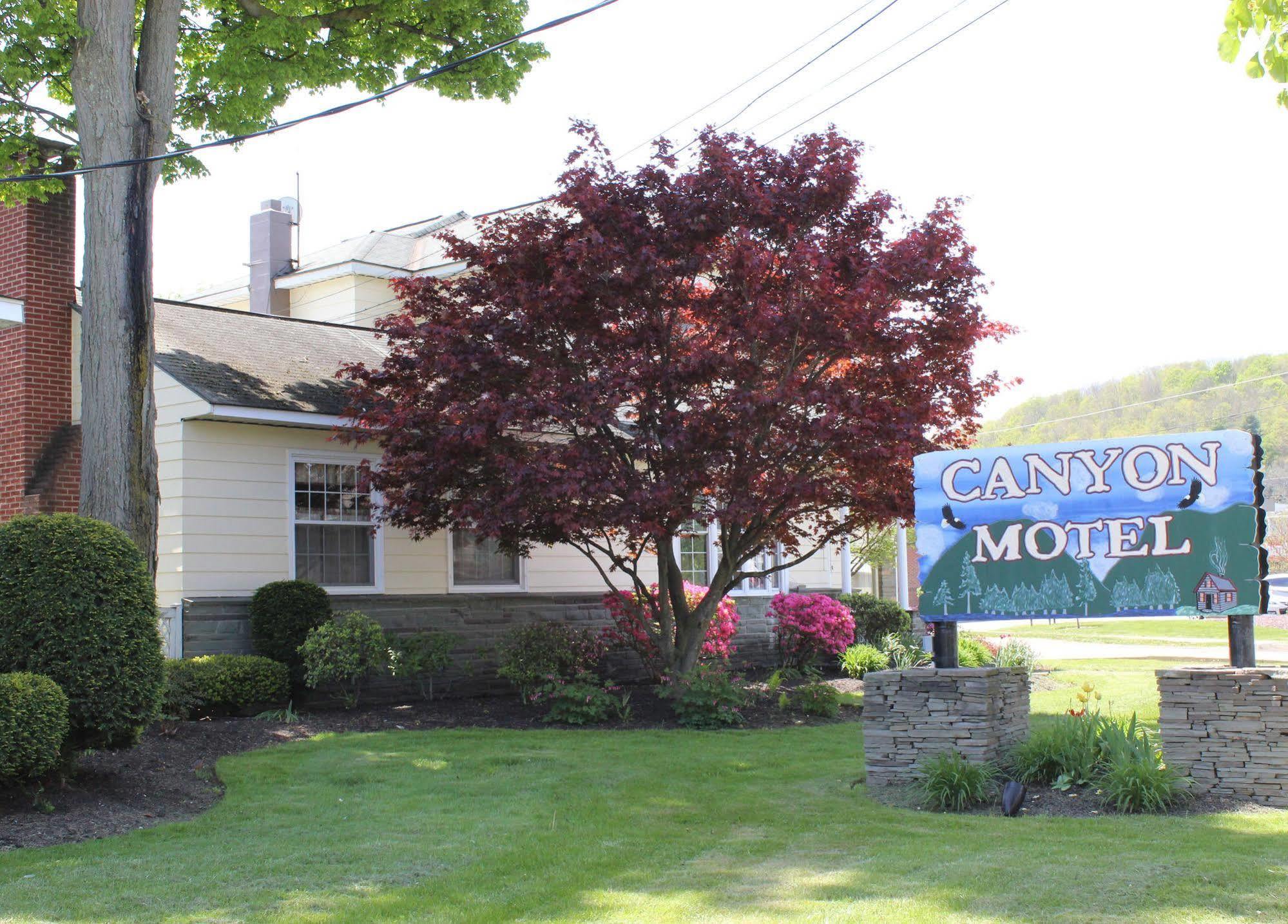 Canyon Motel Wellsboro Exterior photo