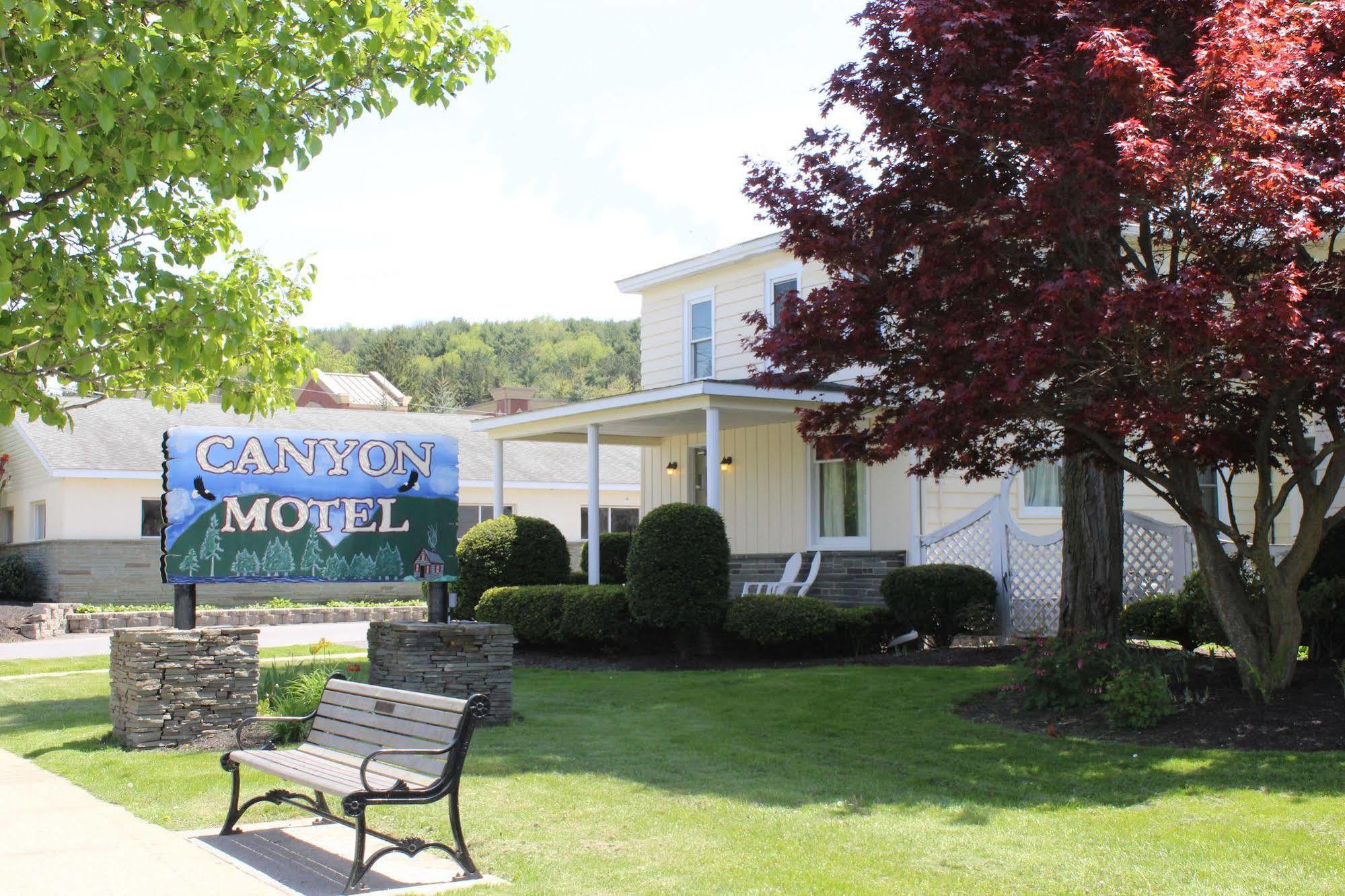 Canyon Motel Wellsboro Exterior photo